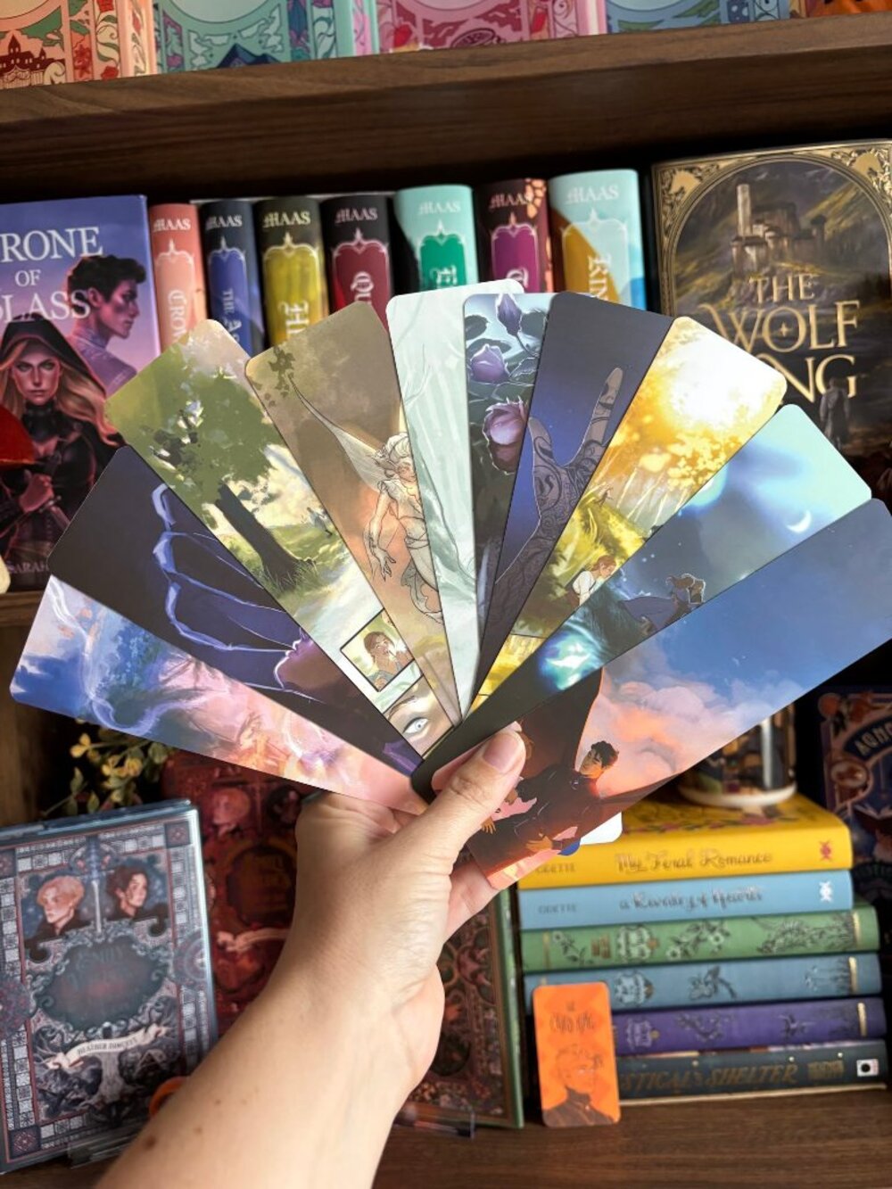 NWOT! ListeningStars' Multi-Colored ACOTAR Large Bookmarks (SET OF 10!)